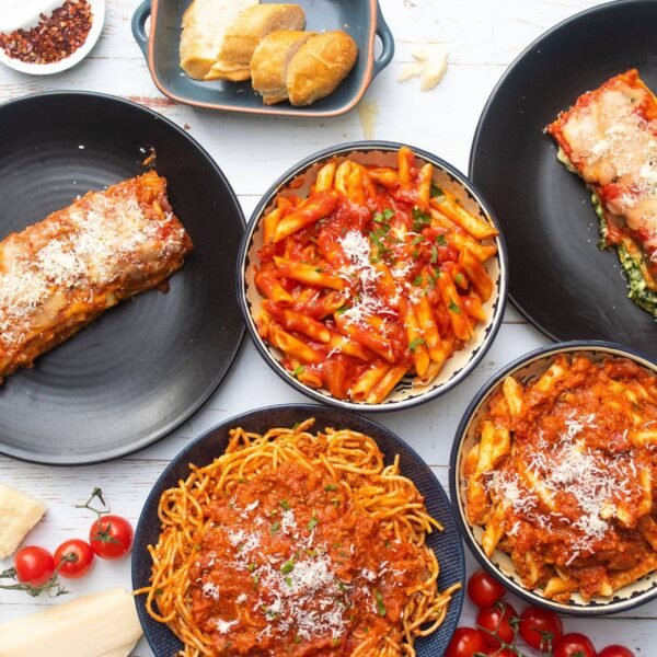 food, pasta, dish